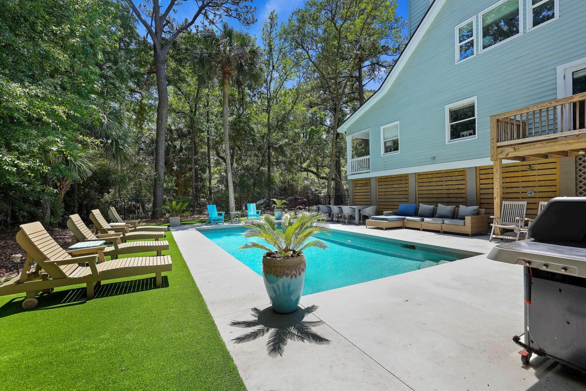 9 Flamingo Street Villa ฮิลตันเฮดไอส์แลนด์ ภายนอก รูปภาพ
