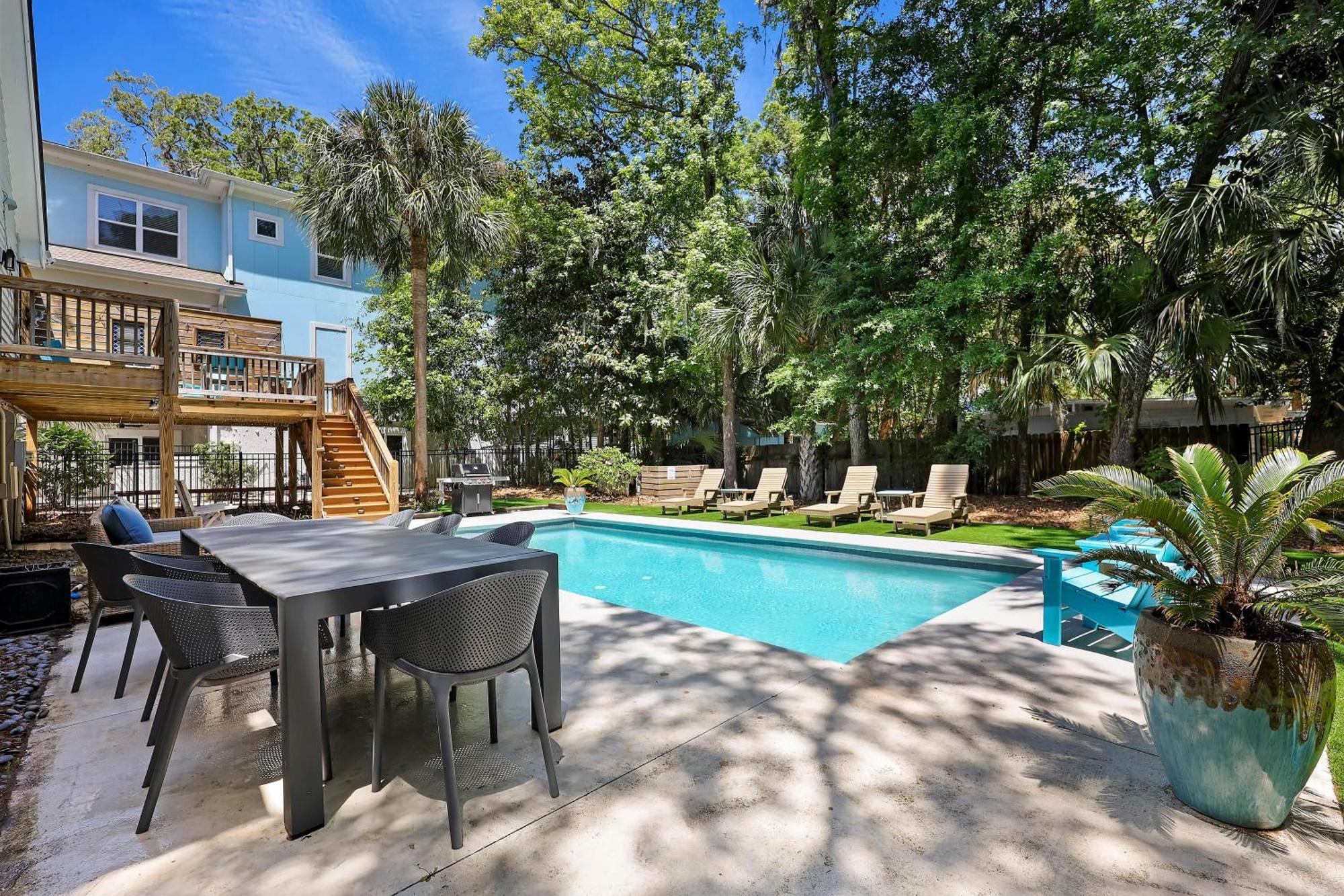 9 Flamingo Street Villa ฮิลตันเฮดไอส์แลนด์ ภายนอก รูปภาพ
